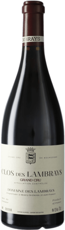 943,95 € Envoi gratuit | Vin rouge Clos des Lambrays Grand Cru A.O.C. Côte de Nuits Bourgogne France Pinot Noir Bouteille 75 cl
