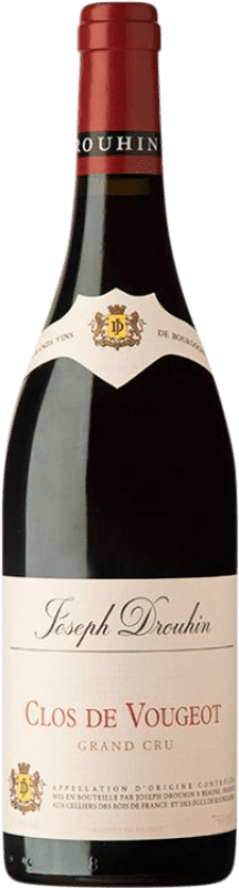 357,95 € Spedizione Gratuita | Vino rosso Joseph Drouhin Grand Cru A.O.C. Clos de Vougeot Borgogna Francia Pinot Nero Bottiglia 75 cl