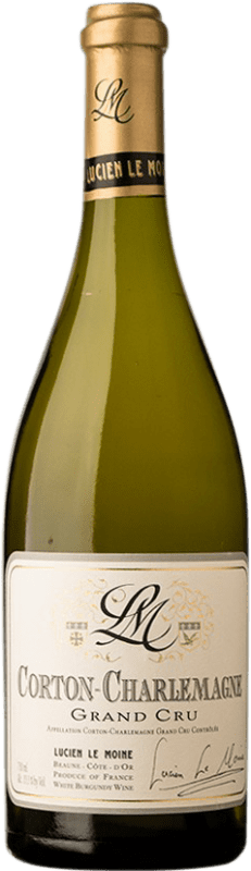 207,95 € Envio grátis | Vinho branco Lucien Le Moine Grand Cru A.O.C. Corton-Charlemagne Borgonha França Chardonnay Garrafa 75 cl