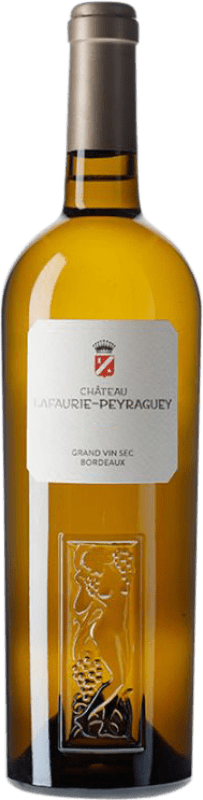 72,95 € Envio grátis | Vinho branco Château Lafaurie-Peyraguey Grand Vin Sec A.O.C. Bordeaux Bordeaux França Sémillon, Muscadelle Garrafa 75 cl