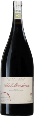 126,95 € Envío gratis | Vino tinto Abel Mendoza Grano a Grano D.O.Ca. Rioja España Graciano Botella Magnum 1,5 L