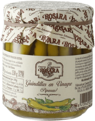 7,95 € Spedizione Gratuita | Conservas Vegetales Rosara Guindillas en Vinagre Spagna