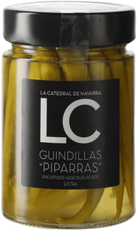 7,95 € Envio grátis | Conservas Vegetales La Catedral Guindillas Piparras Espanha