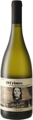 8,95 € 送料無料 | 白ワイン 19 Crimes Hard Chard I.G. Southern Australia 南オーストラリア州 オーストラリア Chardonnay ボトル 75 cl