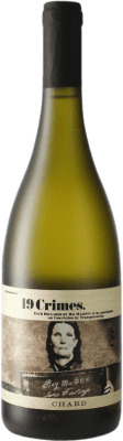 11,95 € 免费送货 | 白酒 19 Crimes Chard I.G. Southern Australia 南澳大利亚 澳大利亚 Chardonnay 瓶子 75 cl