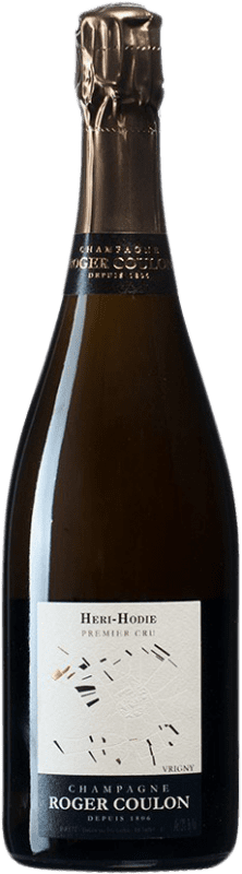 69,95 € Envoi gratuit | Blanc mousseux Roger Coulon Heri-Hodie Premier Cru Brut A.O.C. Champagne Champagne France Pinot Noir, Chardonnay, Pinot Meunier Bouteille 75 cl