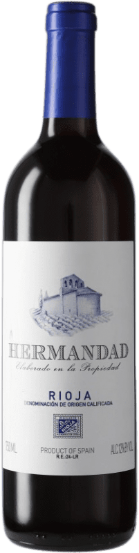 6,95 € Kostenloser Versand | Rotwein Clos Marr Hermandad D.O.Ca. Rioja Spanien Tempranillo Flasche 75 cl
