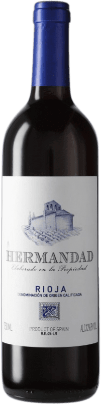 3,95 € Envio grátis | Vinho tinto Clos Marr Hermandad D.O.Ca. Rioja Espanha Tempranillo Garrafa 75 cl