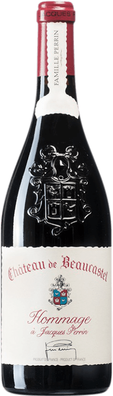 615,95 € Free Shipping | Red wine Château Beaucastel Hommage à Jacques Perrin A.O.C. Châteauneuf-du-Pape France Syrah, Mourvèdre Bottle 75 cl