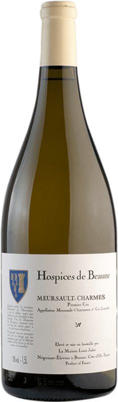 432,95 € Spedizione Gratuita | Vino bianco Louis Jadot Hospices de Beaune 1er Cru Charmes Cuvée Albert Grivault A.O.C. Meursault Borgogna Francia Chardonnay Bottiglia Magnum 1,5 L