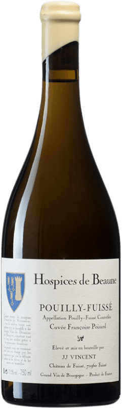 79,95 € 免费送货 | 白酒 Château Fuissé Hospices de Beaune Cuvée Françoise Poisard A.O.C. Pouilly-Fuissé 勃艮第 法国 Chardonnay 瓶子 75 cl
