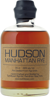 45,95 € 免费送货 | 威士忌混合 Tuthilltown Hudson Manhattan Rye 美国 三分之一升瓶 35 cl