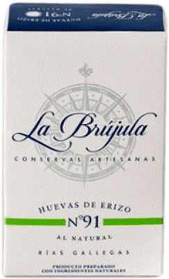 21,95 € Бесплатная доставка | Консервы из морепродуктов La Brújula Huevas de Erizo Natural — Натуральный Испания