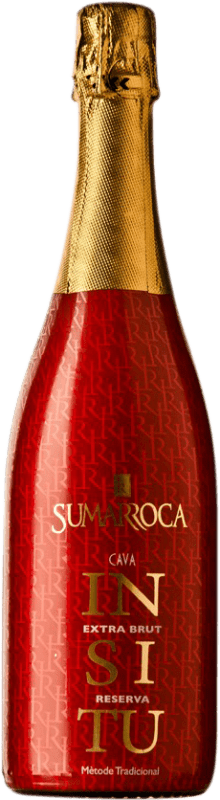 10,95 € Spedizione Gratuita | Spumante Bianco Sumarroca In Situ Brut Extra D.O. Cava Spagna Macabeo, Xarel·lo, Parellada 75 cl