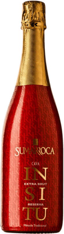 10,95 € 免费送货 | 白起泡酒 Sumarroca In Situ Extra 香槟 D.O. Cava 西班牙 Macabeo, Xarel·lo, Parellada 瓶子 75 cl