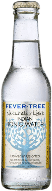 1,95 € Spedizione Gratuita | Bibite e Mixer Fever-Tree Indian Light Tonic Water Regno Unito Piccola Bottiglia 20 cl