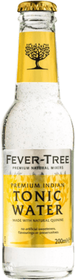 2,95 € Free Shipping | Soft Drinks & Mixers Fever-Tree Indian Tonic Water United Kingdom Small Bottle 20 cl