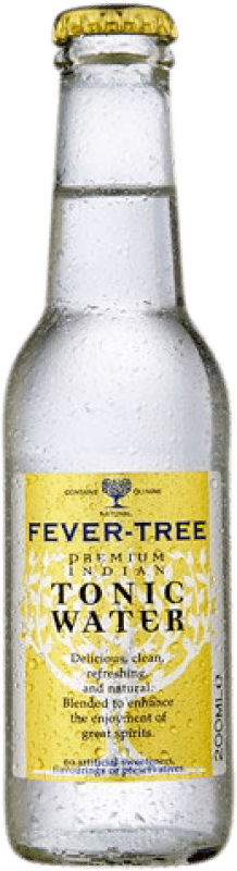 2,95 € Kostenloser Versand | Getränke und Mixer Fever-Tree Indian Tonic Water Großbritannien Kleine Flasche 20 cl