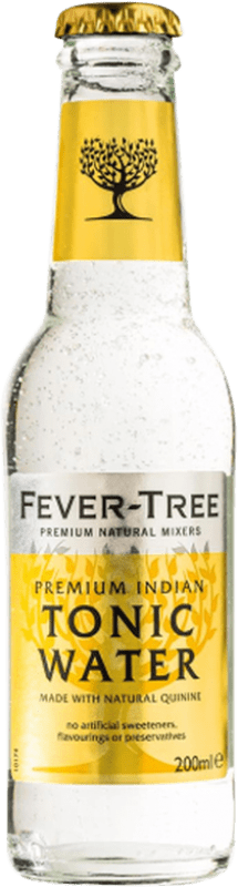 2,95 € 免费送货 | 碳酸饮料 Fever-Tree Indian — 印度 英国 小瓶装 20 cl Tonic Water — 奎宁水
