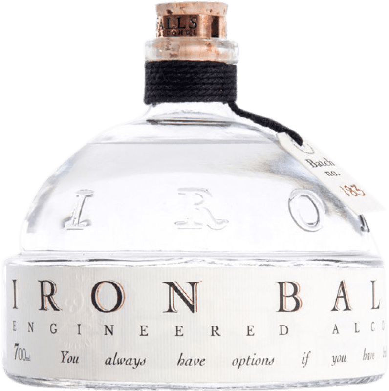 67,95 € Spedizione Gratuita | Gin Sutton & Co Iron Balls Gin Tailandia Bottiglia 70 cl