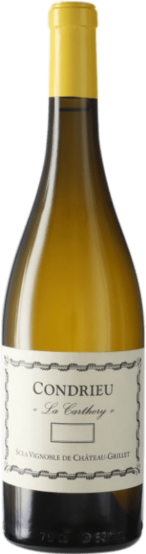 143,95 € 送料無料 | 白ワイン Château Grillet La Carthery A.O.C. Condrieu フランス Viognier ボトル 75 cl