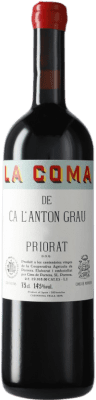 106,95 € Бесплатная доставка | Красное вино Finques Cims de Porrera La Coma de Ca l'Anton Grau D.O.Ca. Priorat Каталония Испания Carignan бутылка 75 cl