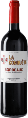 11,95 € Free Shipping | Red wine Jean Philippe Janoueix La Conquête A.O.C. Bordeaux Bordeaux France Merlot Bottle 75 cl