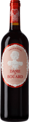 18,95 € Бесплатная доставка | Красное вино Château Dame de Boüard La Dame de Boüard A.O.C. Saint-Émilion Бордо Франция Merlot, Cabernet Sauvignon, Cabernet Franc бутылка 75 cl