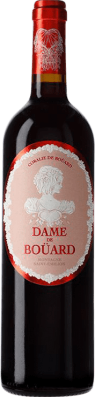 18,95 € Envio grátis | Vinho Tinto Château Dame de Boüard La Dame de Boüard A.O.C. Saint-Émilion Bordeaux França Merlot, Cabernet Sauvignon, Cabernet Franc 75 cl