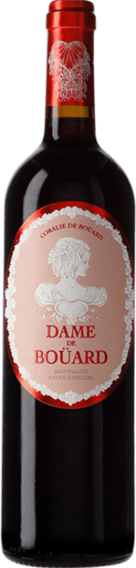 18,95 € Spedizione Gratuita | Vino rosso Château Dame de Boüard La Dame de Boüard A.O.C. Saint-Émilion bordò Francia Merlot, Cabernet Sauvignon, Cabernet Franc Bottiglia 75 cl