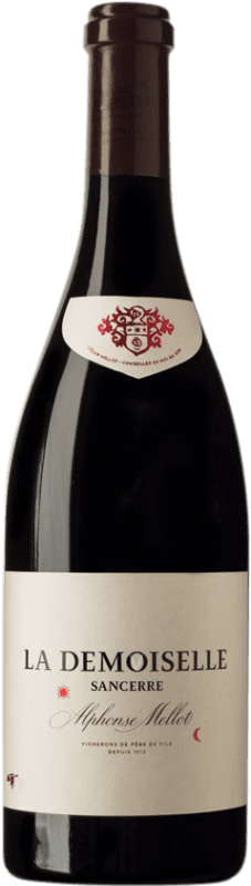 61,95 € 免费送货 | 红酒 Alphonse Mellot La Demoiselle Rouge A.O.C. Sancerre 卢瓦尔河 法国 Pinot Black 瓶子 75 cl