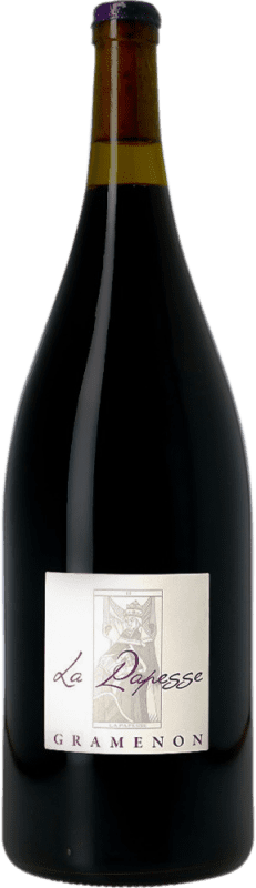 94,95 € Envoi gratuit | Vin rouge Gramenon La Papesse A.O.C. Côtes du Rhône France Grenache Bouteille Magnum 1,5 L