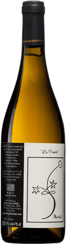 39,95 € 送料無料 | 白ワイン Herbel La Pointe フランス Chenin — シュナン Eco — エコ ビオ オーガニック 75 cl