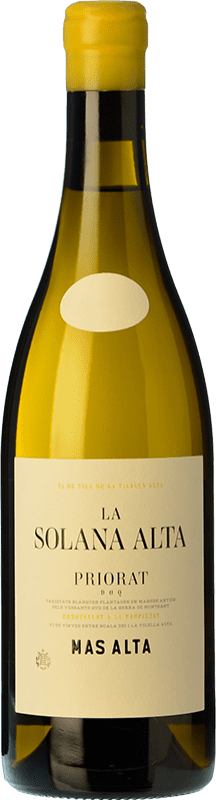 68,95 € 免费送货 | 白葡萄酒 Mas Alta La Solana Alta D.O.Ca. Priorat 加泰罗尼亚 西班牙 Garnacha — 歌海娜 Eco — 生态 有机 天然 瓶装 75 cl