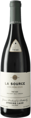 124,95 € 免费送货 | 红酒 Evening Land La Source Oregon 美国 Pinot Black 瓶子 75 cl