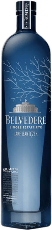 64,95 € Envío gratis | Vodka Belvedere Lake Bartezek Polonia Botella 70 cl