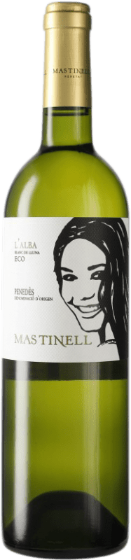 7,95 € Бесплатная доставка | Белое вино MasTinell l'Alba Blanc de Lluna D.O. Penedès Каталония Испания Macabeo, Xarel·lo, Parellada бутылка 75 cl