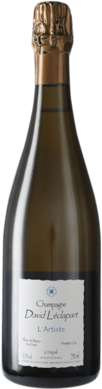127,95 € Envio grátis | Espumante branco David Léclapart L'Artiste A.O.C. Champagne Champagne França Chardonnay Garrafa 75 cl