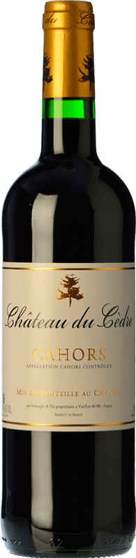 22,95 € Envoi gratuit | Vin rouge Château du Cèdre Le Cèdre France Bouteille 75 cl