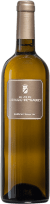 36,95 € Envio grátis | Vinho branco Château Lafaurie-Peyraguey Le Lys Bordeaux França Sauvignon Branca, Sémillon Garrafa 75 cl