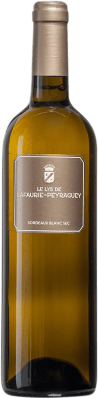 36,95 € Бесплатная доставка | Белое вино Château Lafaurie-Peyraguey Le Lys Бордо Франция Sauvignon White, Sémillon бутылка 75 cl