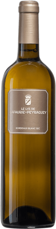 38,95 € Бесплатная доставка | Белое вино Château Lafaurie-Peyraguey Le Lys Бордо Франция Sauvignon White, Sémillon бутылка 75 cl