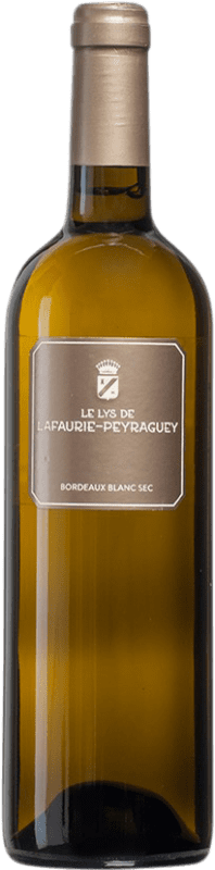 38,95 € Spedizione Gratuita | Vino Bianco Château Lafaurie-Peyraguey Le Lys bordò Francia Sémillon, Sauvignon 75 cl