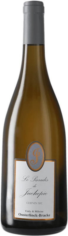 56,95 € Envio grátis | Vinho branco Juchepie Le Paradis Sec A.O.C. Anjou Loire França Chenin Branco Garrafa 75 cl