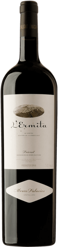 4 438,95 € Spedizione Gratuita | Vino Rosso Álvaro Palacios L'Ermita D.O.Ca. Priorat Catalogna Spagna Garnacha — Grenache, Cabernet Sauvignon Bottiglia Jeroboam-Doppio Magnum 3 L
