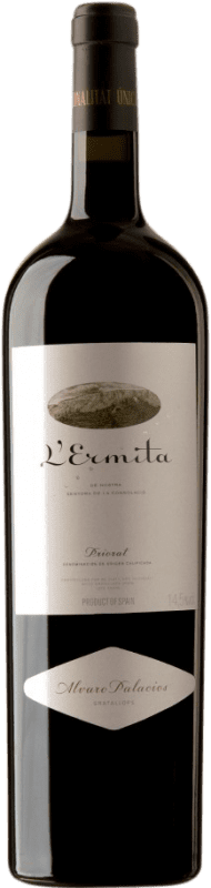 4 438,95 € Spedizione Gratuita | Vino Rosso Álvaro Palacios L'Ermita D.O.Ca. Priorat Catalogna Spagna Garnacha — Grenache, Cabernet Sauvignon Bottiglia Jeroboam-Doppio Magnum 3 L