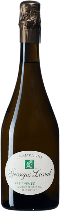 277,95 € Envio grátis | Espumante branco Georges Laval Les Chènes A.O.C. Champagne Champagne França Chardonnay Garrafa 75 cl