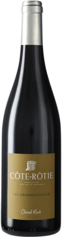 167,95 € Envío gratis | Vino tinto Clusel-Roch Les Grandes Places A.O.C. Côte-Rôtie Francia Botella 75 cl