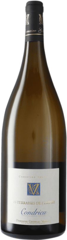 214,95 € Spedizione Gratuita | Vino bianco Georges-Vernay Les Terrasses de l'Empire A.O.C. Condrieu Francia Viognier Bottiglia Magnum 1,5 L