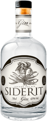 36,95 € Envío gratis | Ginebra Siderit London Dry Gin España Botella 70 cl